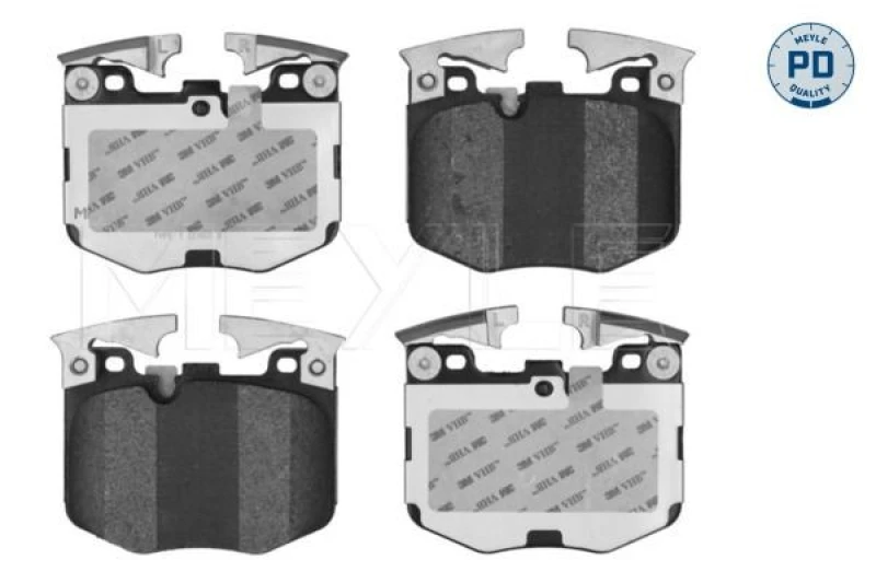 Image of Brake pad set MEYLE 025 224 2520/PD