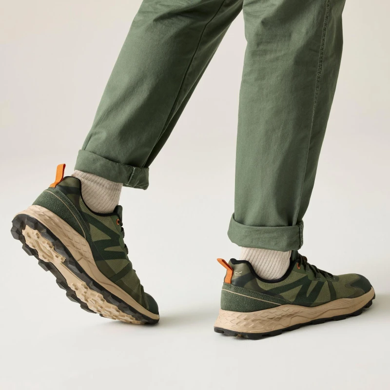 Image of Regatta Regatta Men Leighton Shoes in Green Size: 8 Green 8 Male 5063516026013