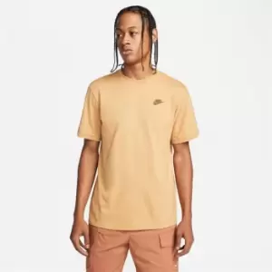 Image of Nike Sportswear Club Mens T-Shirt - Brown