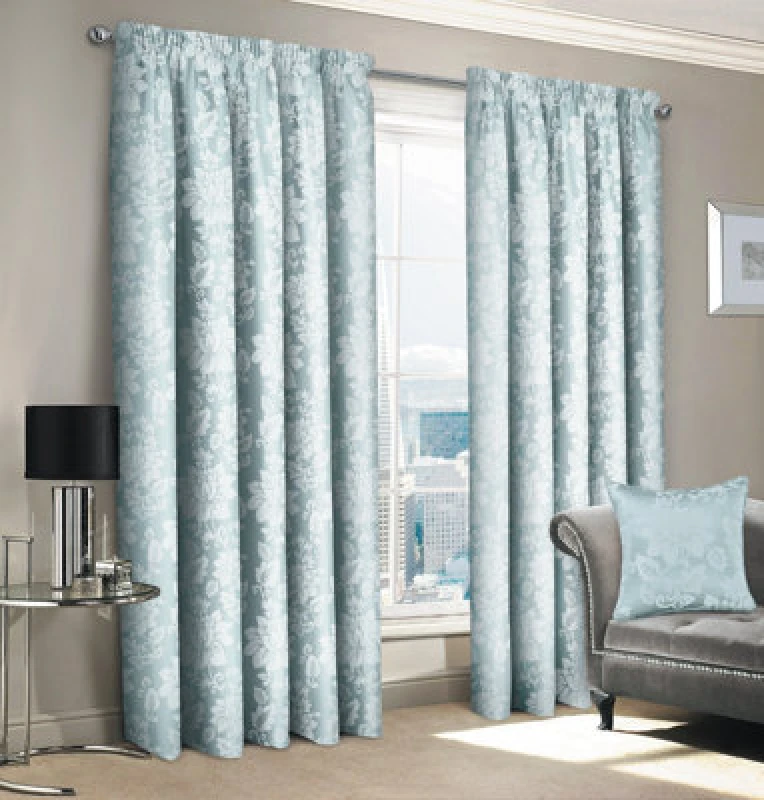 Image of Intimates Intimates Iris Silver Tape Top Curtains 168 x 223cm - Size: W 168 x D 223cm - Wilko Silver