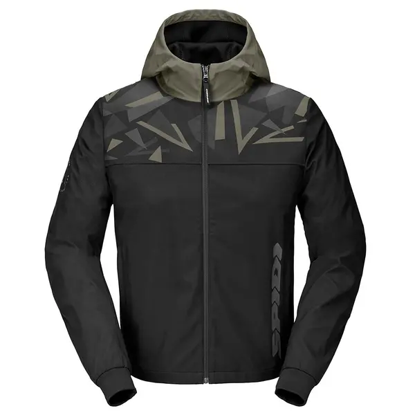 Image of Spidi Hoodie Evo Sport Militar Size 3XL