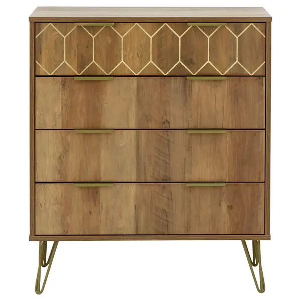 GFW Orleans 4 Drawer Chest Mango