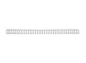 Image of GBC 4400026 6mm A5 Loop Silver Wire Binders