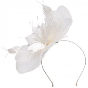 image of Suzanne Bettley Crinoline Bow Fascinator - Ivory