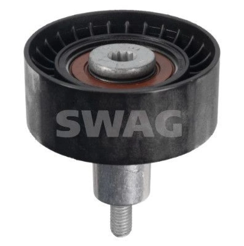 Image of Deflection / guide pulley, V-ribbed belt SWAG 33 10 0375