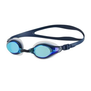Image of Speedo Mariner Supreme Mirror Goggles Navy/Blue Adult