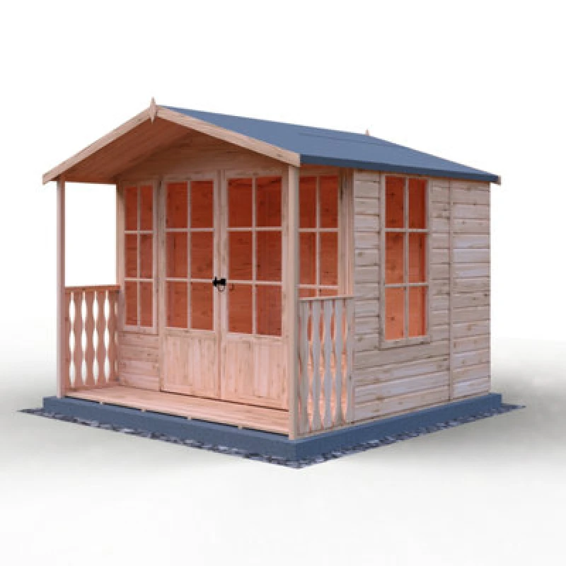 Image of Shire Delmora 8X6 Summerhouse Inc Verandah