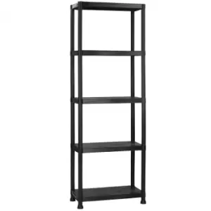 image of 5 Tier Plastic Heavy Duty Shelving Racking Unit