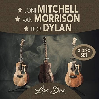 image of Joni Mitchell/Van Morrison/Bob Dylan - Live Box CD