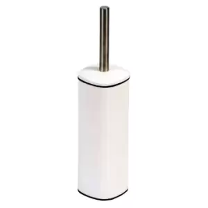 Image of Showerdrape Capri Square Toilet Brush - White