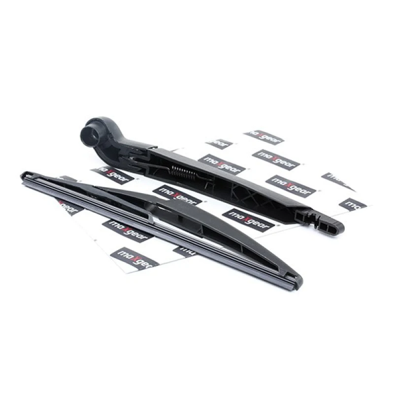 Image of MAXGEAR 39-0218 Wiper Arm Rear, with integrated wiper blade PBT, GRP (Glass fibre Reinforced Plastic) Wiper Arm,windscreen washer (301)