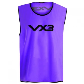 Image of VX-3 Hi Viz Mesh Training Bibs Youths - Purple