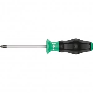 image of Wera Kraftform Comfort Pozi Screwdriver PZ0 60mm