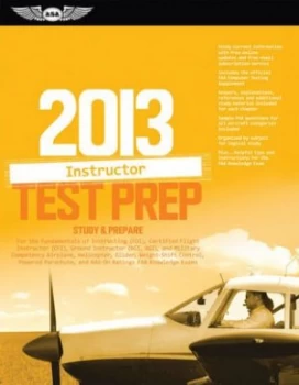 Image of Instructor Test Prep 2013 by Asa Test Prep Board Paperback
