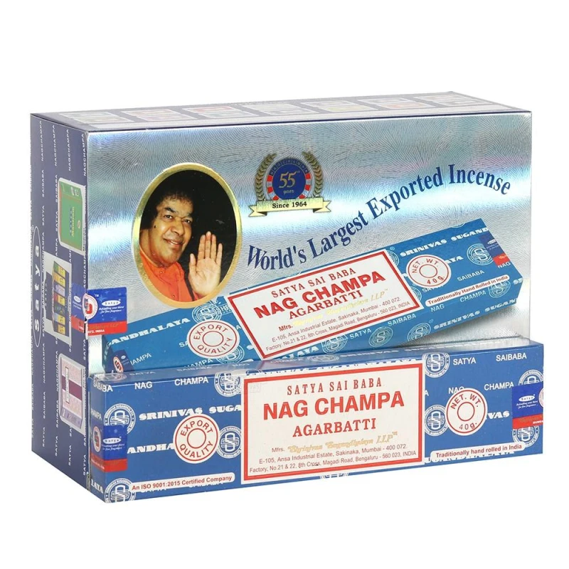 Image of Satya Nag Champa Incense Sticks (Pack of 120) Multi unisex