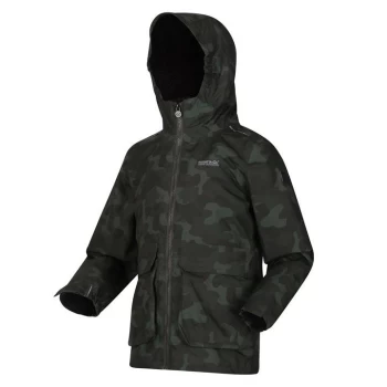 Image of Regatta Salman Waterproof Jacket - DkKhaki Camo