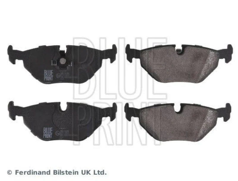Image of Blue PRINT Brake pad set Blue PRINT ADB114244