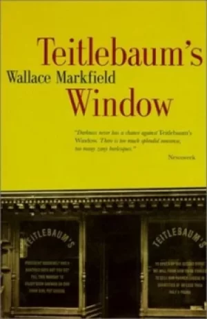 Image of Teitlebaums window by Wallace Markfield