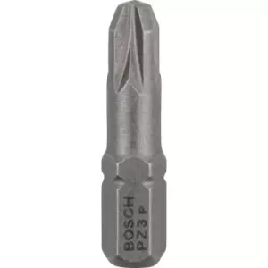 image of Bosch Extra Hard Pozi Screwdriver Bits PZ3 25mm Pack of 10