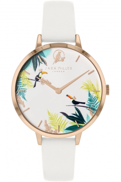 Sara Miller White Fashion Watch - Sa2068