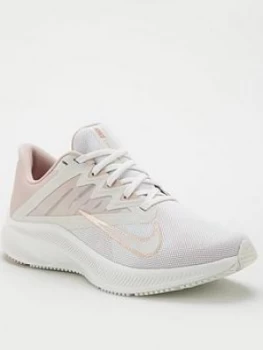 image of Nike Quest 3 - Pink/White, Size 6, Women