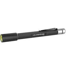 image of LED Lenser i6ER Industrial Rechargeable LED Pen Torch Black & Yellow