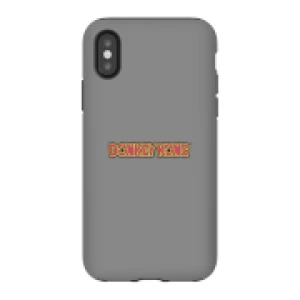 image of Nintendo Donkey Kong Distressed Phone Case - iPhone X - Tough Case - Gloss