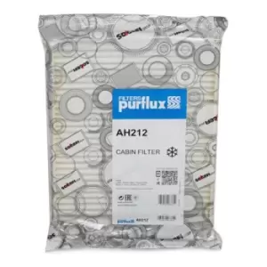 Image of PURFLUX Pollen filter AH212 Filter, interior air,Cabin filter FORD,VOLVO,Focus II Schragheck (DA_, HCP, DP),MONDEO IV Turnier (BA7)