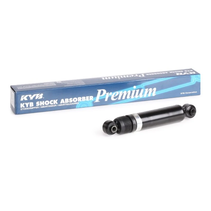 Image of KYB 441093 Shock absorber Rear Axle, Oil Pressure, Telescopic Shock Absorber, Bottom eye Shock Absorber (854)