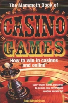 Image of The Mammoth Book of Casino Games by Paul Mendelson Paperback