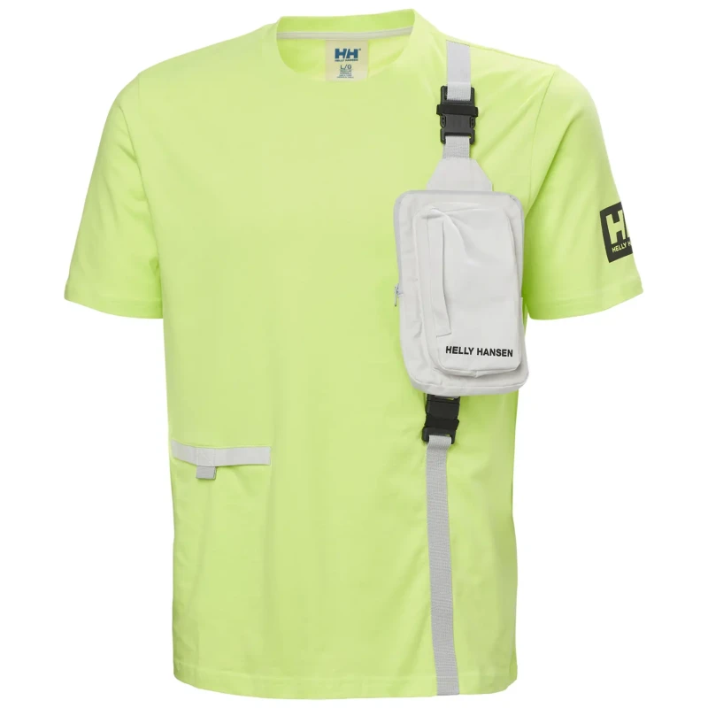 Image of Helly Hansen T-Shirt Helly Hansen Arc s21 ocean Jaune Unisex XL