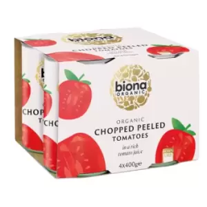 Image of Biona Chopped Tomatoes 4-pack 1600g