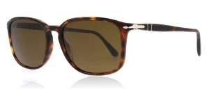 Persol PO3158S Sunglasses Havana 24/57 Polarized 56mm