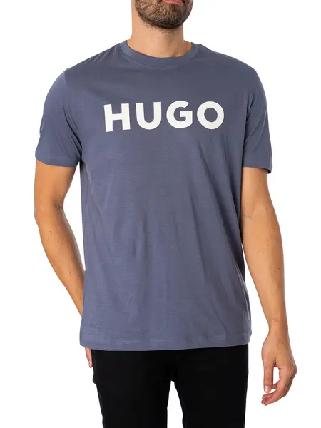 Image of HUGO Dulivio T-Shirt Open Blue XL