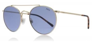 image of Polo Ralph Lauren PH3114 Sunglasses Pale Gold 911672 51mm