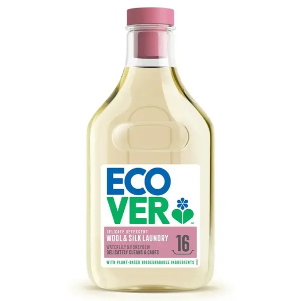Image of Ecover Wool & Silk Laundry Liquid Waterlily & Honeydew 750ml