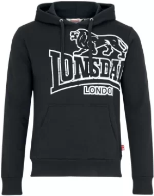 Image of Lonsdale London Tadley Hooded sweater black