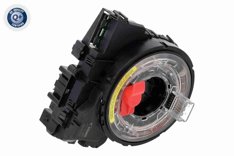 Image of Clock spring for steering wheel VEMO V10-72-1607