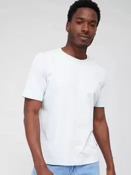Image of BOSS Tchup Centre Logo T-Shirt - Light Green, Light Green, Size 2XL, Men