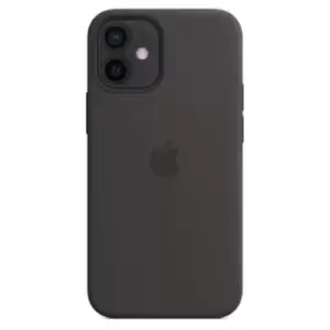 Image of Apple Official Silicone Case with MagSafe Brand New - Black - iPhone 12 Mini