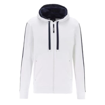 Image of Boss Heritage Zip Hoodie - Grey/Black 100