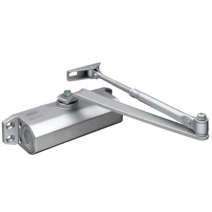 image of Union CE3F Fixed Size 3 Rack & Pinion Door Closer Silver