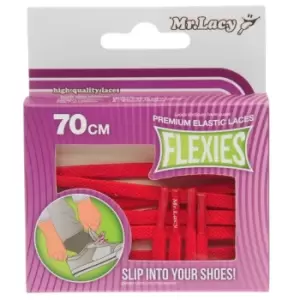 Image of Mr Lacy Flexies Elastic Laces - Red