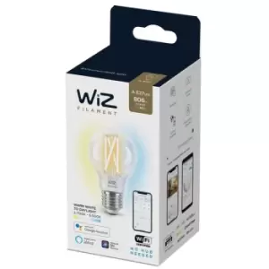 image of WiZ A60 Clear Tunable White Smart Home Buble (E27 Edison Screw)