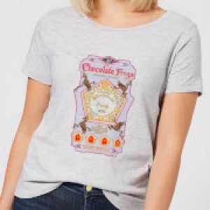 Image of Harry Potter Chocolate Frog Womens T-Shirt - Grey - 3XL