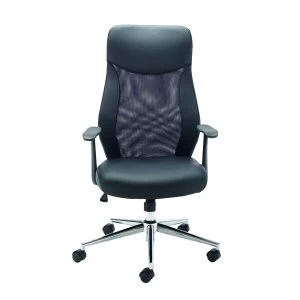 Image of Jemini Mesh High Back Operator Black Room KF74501