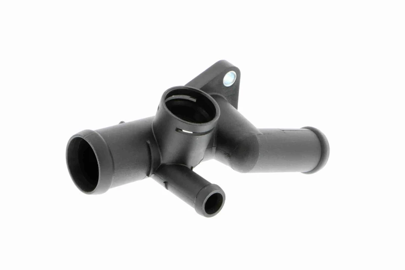 Image of VAICO V10-2763 Coolant Flange transmission sided, Original VAICO Quality Coolant Flange (3219)