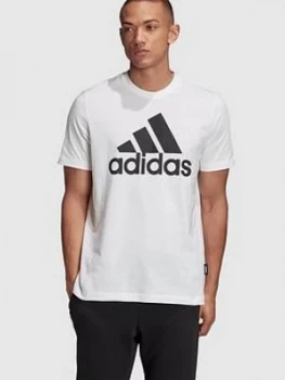 image of adidas Badge Of Sport T-Shirt - White, Size 2XL, Men