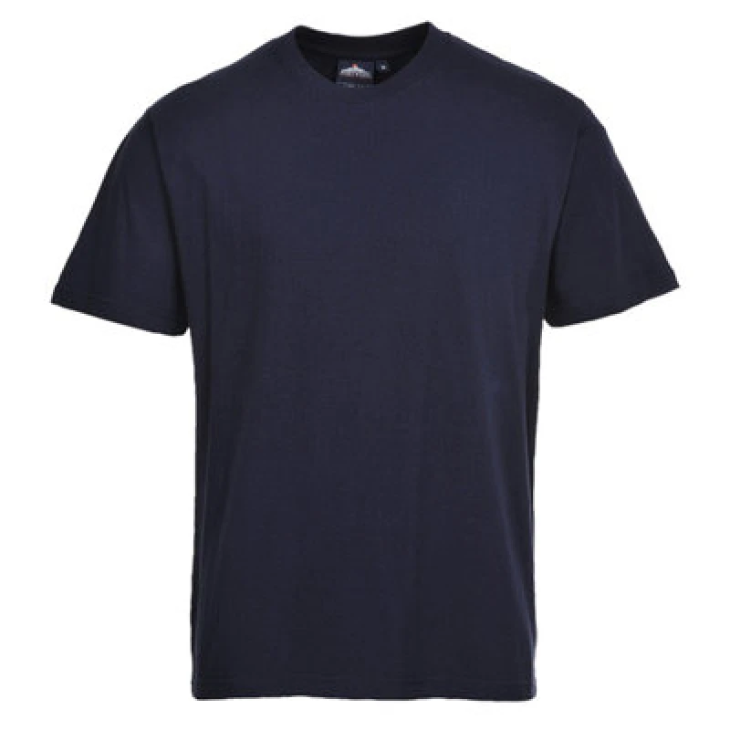 Image of Portwest Turin Premium T Shirt B195NAR4XL Colour: Navy