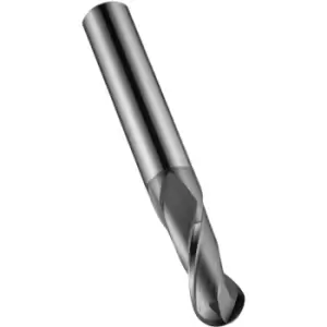 image of S501 1.50MM Carbide 2 Flute Ball Nosed Short Series Slot Drill - X-Ceed Coated